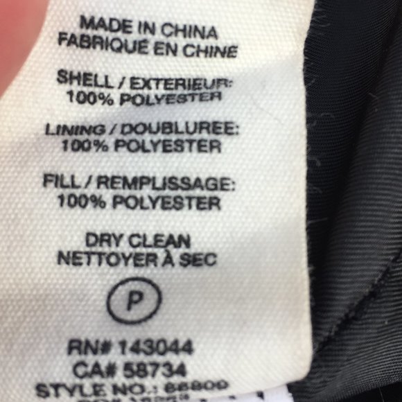 Avec les Filles oversized black puffer parka - size S - Picture 7 of 11